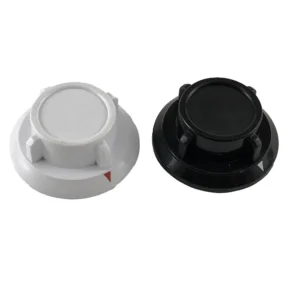 Perilla 1/2 caña con eje varios linea 90 blanca