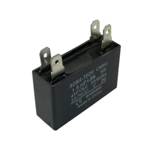 Capacitor 1,5uF x 400v cuadrado c/terminales