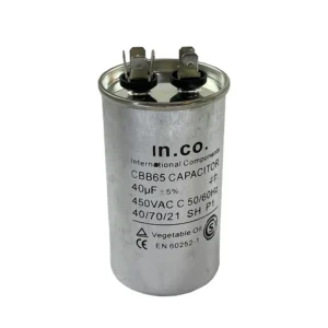 Capacitor 40uF x 450v Inco