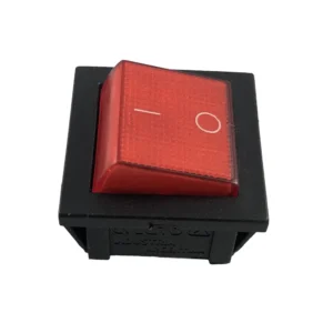 Interruptor bipolar 10A con neon cuadrado