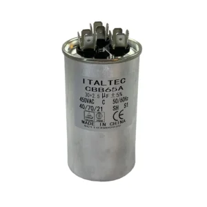 Capacitor dual 30+2,5uF x 450v
