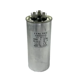 Capacitor dual 50+4uF x 450v
