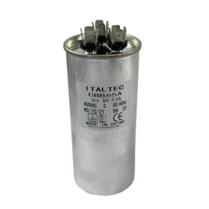 Capacitor dual 50+6uF x 450v