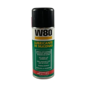 W80 lubricante de silicona 220ml (verde)