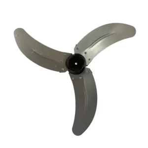 Pala 20" 3 aspas tipo avion metalicas Crivel eje 8