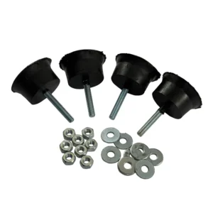 Kit taco de goma para piso (bolsa x 4 unid)