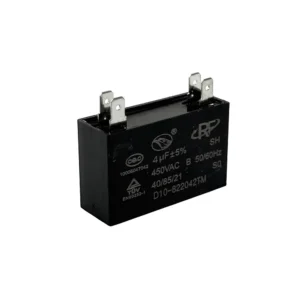 Capacitor 4uf x 450v cuadrado c/terminales ES