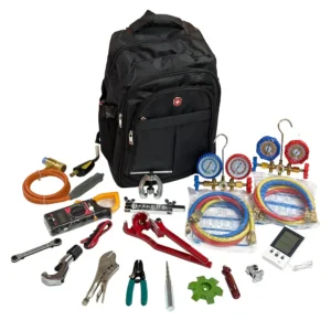 Kit herramientas refrigeracion c/mochila (grande)
